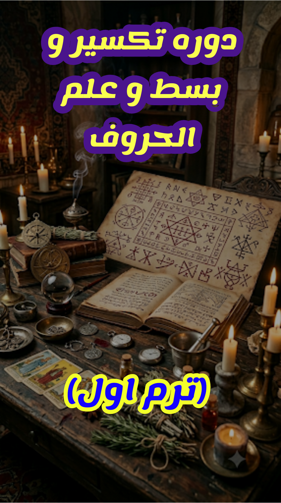 دوره تکسیر و بسط و علم الحروف (ترم اول)