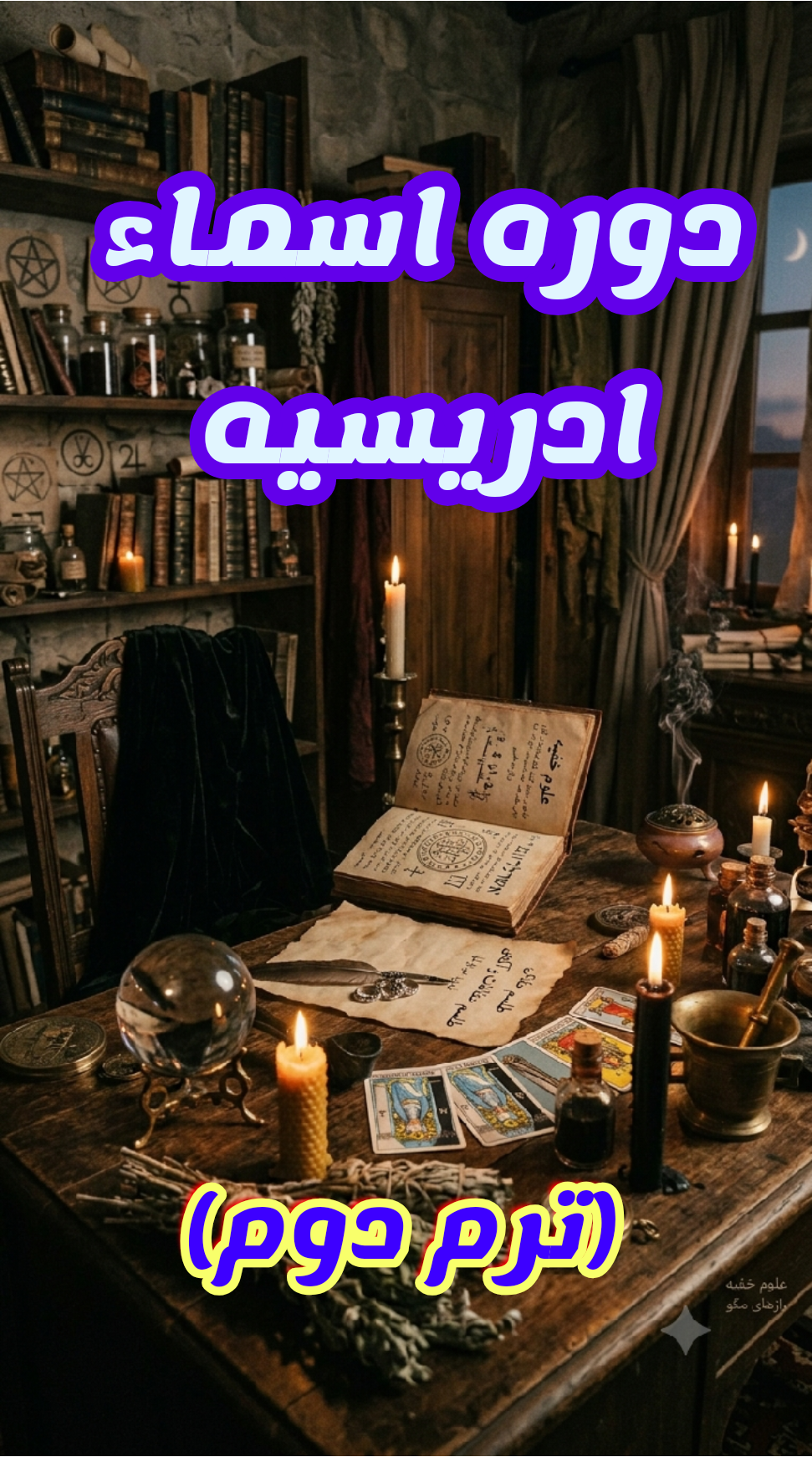 دوره تخصصی اسماء ادریسیه (ترم دوم)