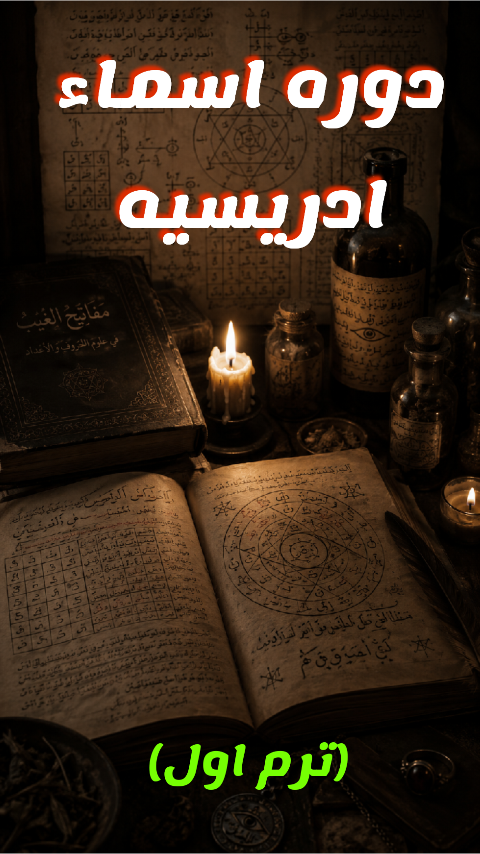 دوره تخصصی اسماء ادریسیه (ترم اول)